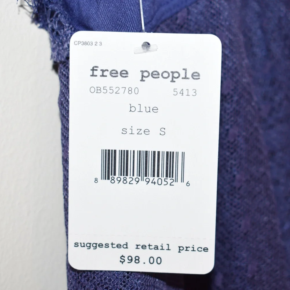 Free People Heatherton Lace Fairy Wing Top - Picture 6 of 6
